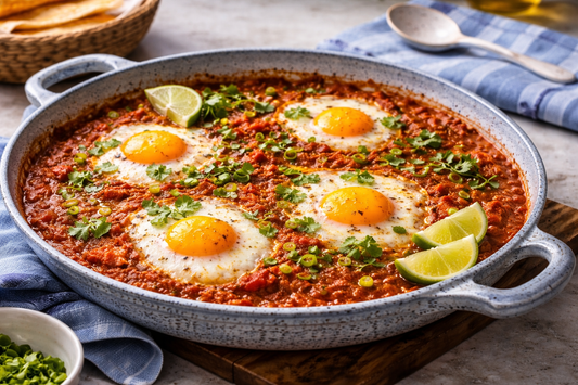 Sambal Tumis Shakshuka-Style Eggs